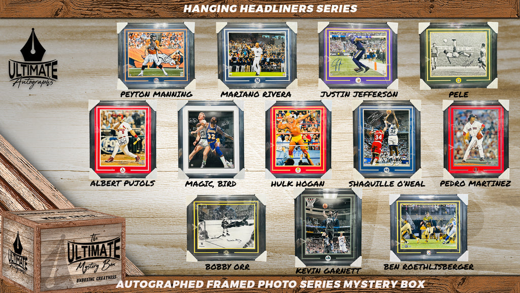 Sports Memorabilia Mystery Boxes | Ultimate Autographs