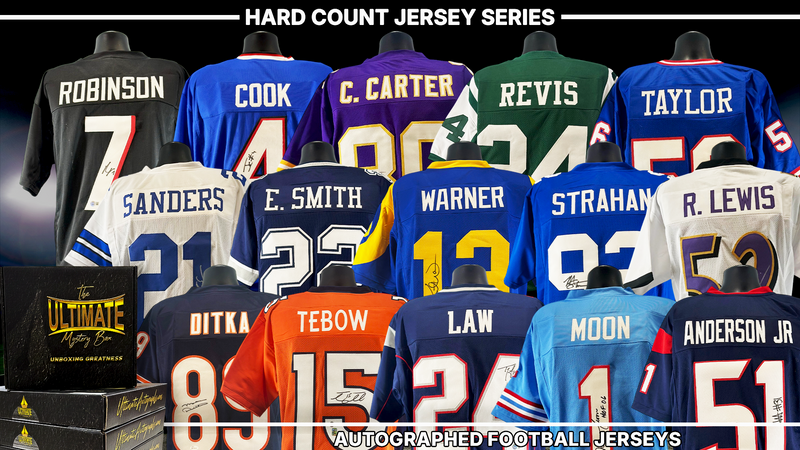 Hard Count Autographed NFL Jersey Live Break Series