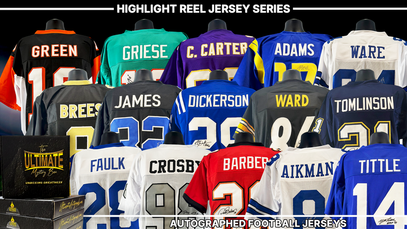 Highlight Reel Autographed NFL Jersey Live Break Series
