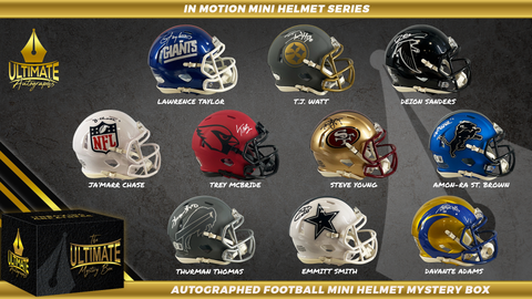 Live Break #9 - **DOUBLE BOX** - ("In Motion") - Mini Helmet Mystery Box Series