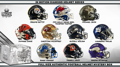 In Motion Diamond Full Size NFL Helmet Mystery Box Series