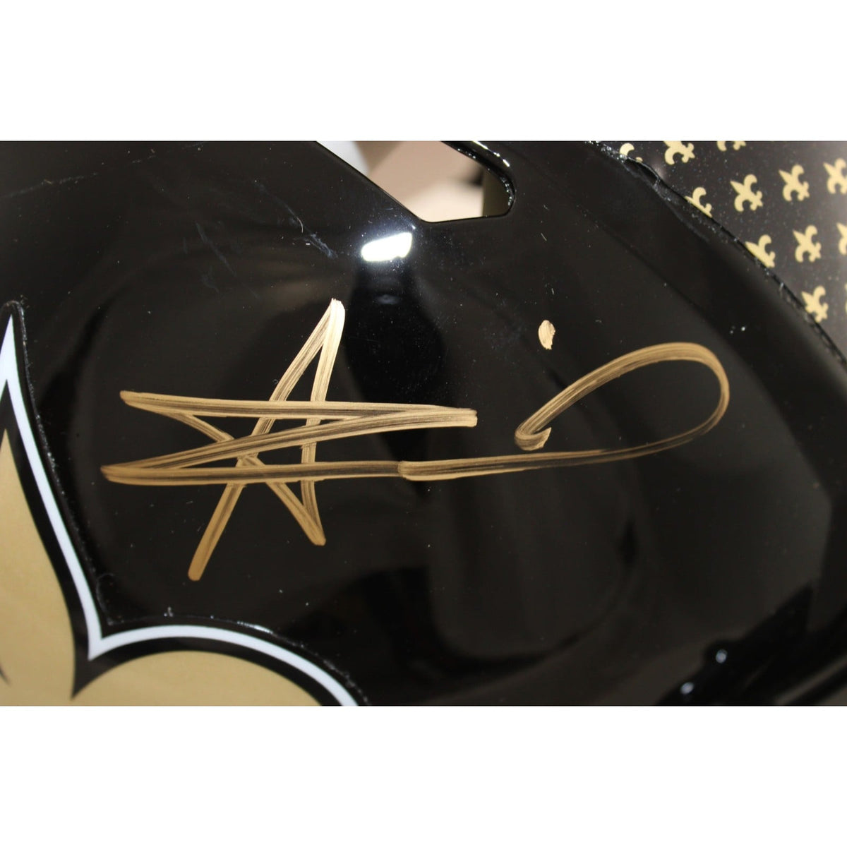 Alvin Kamara Signed New Orleans Saints 2022 Alternate Full Size Helmet