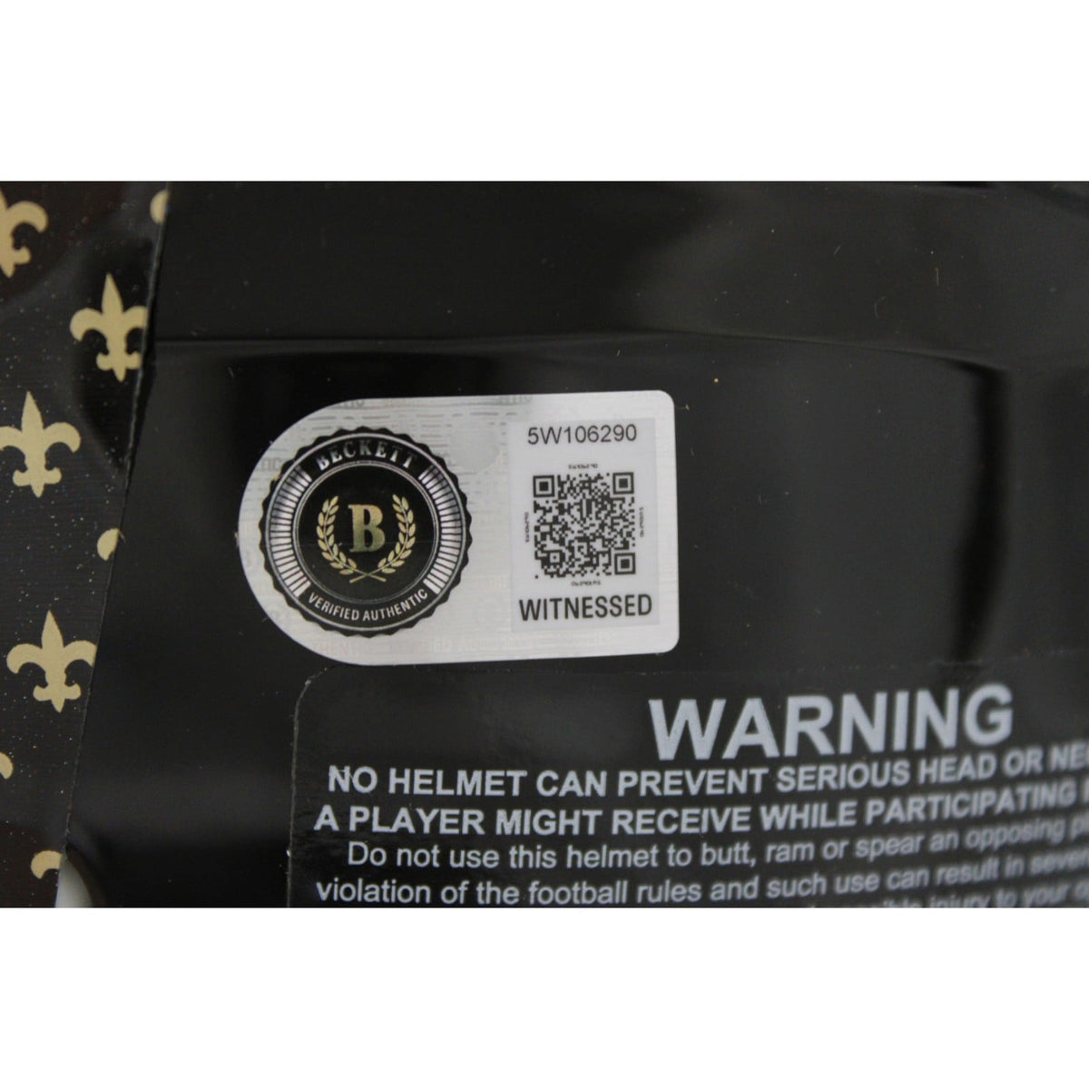 Alvin Kamara Signed New Orleans Saints 2022 Alternate Full Size Helmet