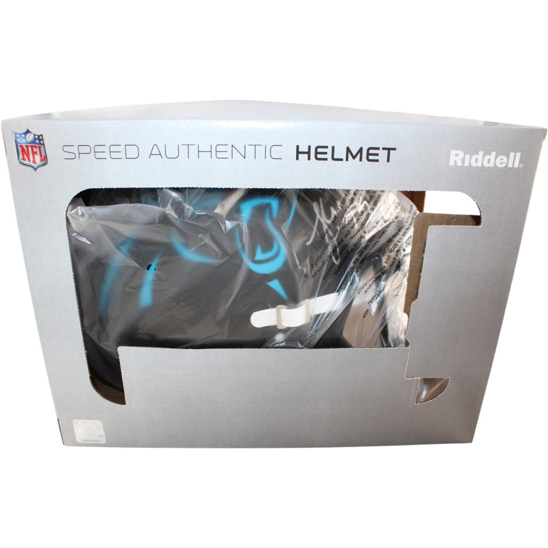 Luke Kuechly Signed Carolina Panthers 2022 Alternate Proline Full Size Helmet