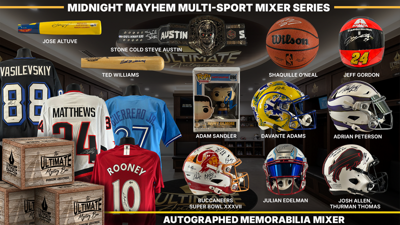 Midnight Mayhem Autographed Multi-Sport Mixer Live Break Series