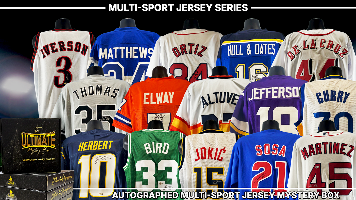 Multi-Sport Autographed Jersey Live Break Series