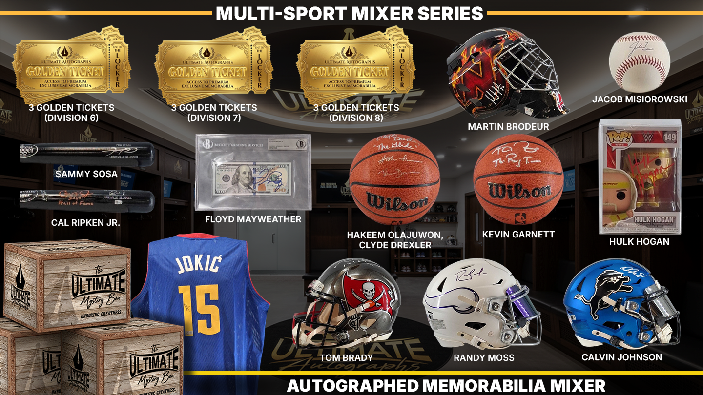 Autographed Multi-Sport Mixer Live Break Series
