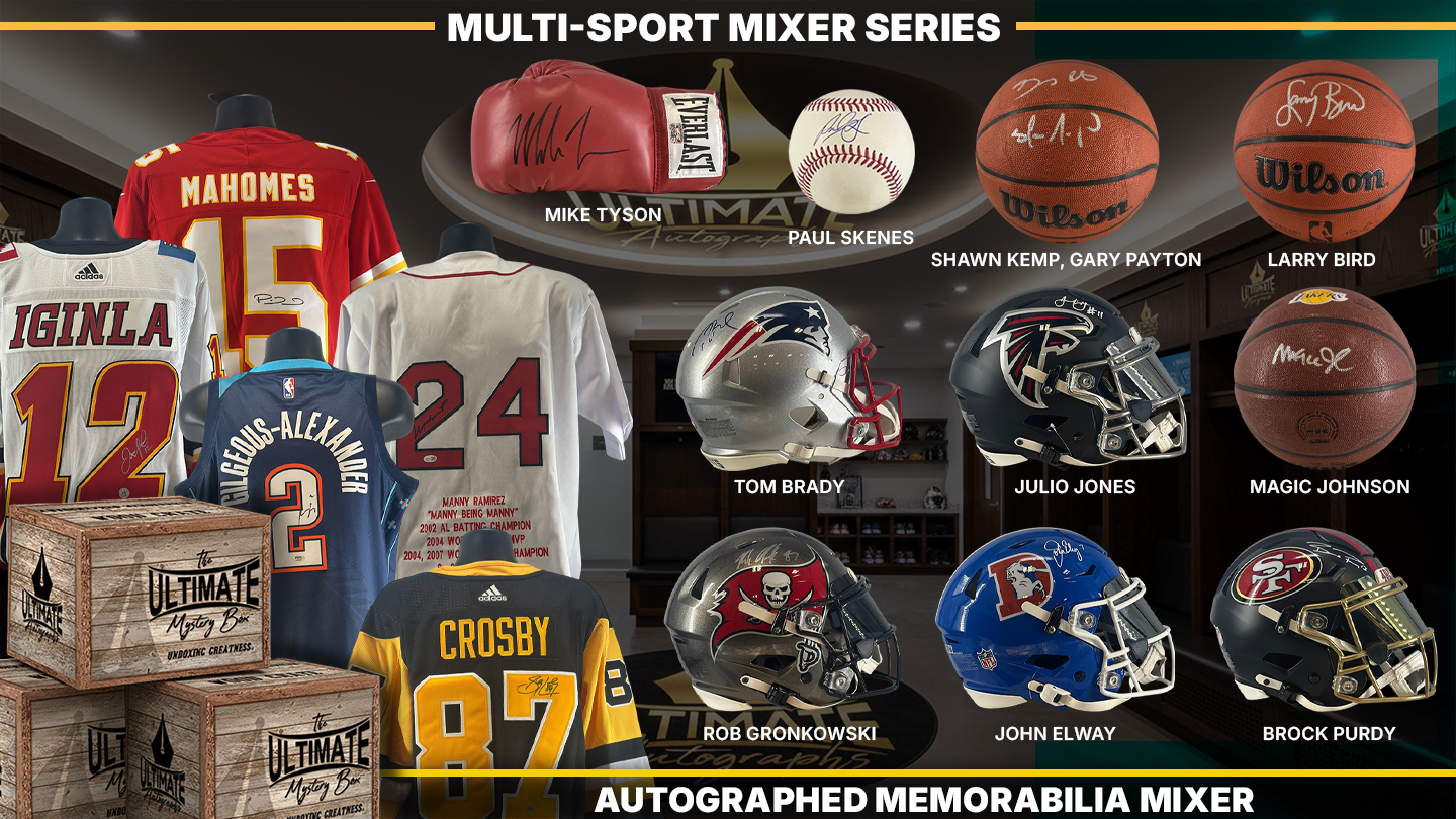 Autographed Multi-Sport Mixer Live Break Series