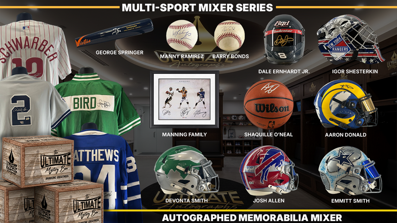 Autographed Multi-Sport Mixer Live Break Series