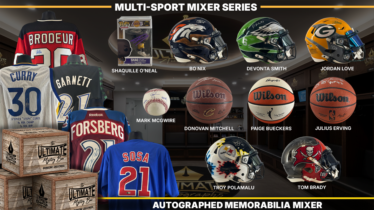 Autographed Multi-Sport Mixer Live Break Series