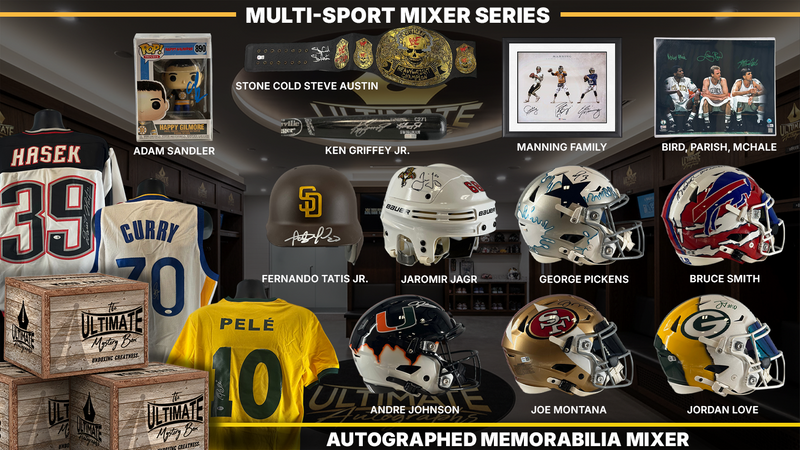 Autographed Multi-Sport Mixer Live Break Series