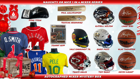 Live Break #1 - Naughty or Nice Series Multi-Sport Mixer Mystery Box - "1 in 4" Series! - 12/26/2024 - 3:00 PM CT