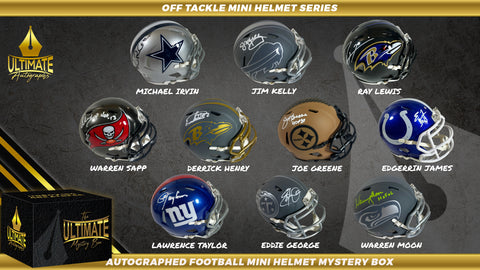 Live Break #1 - Mini Helmet Mystery Box Series - "Off Tackle" - **DOUBLE BOX** - 10/22/2024 - 12:00 PM CT