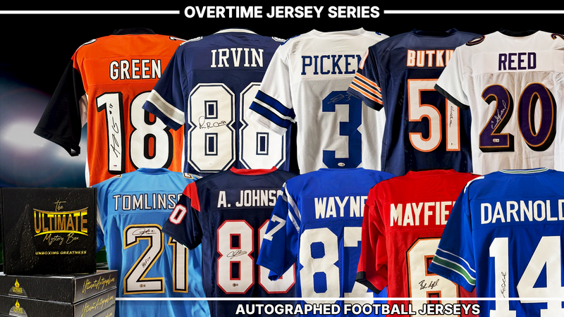 Overtime Autographed NFL Jersey Live Break Series