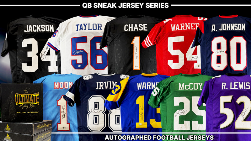 QB Sneak Autographed NFL Jersey Live Break Series