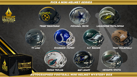 Live Break #2 - Mini Helmet Mystery Box Series - Pick 6 - **DOUBLE BOX** - 9/7/2024 -  6:00 PM CT