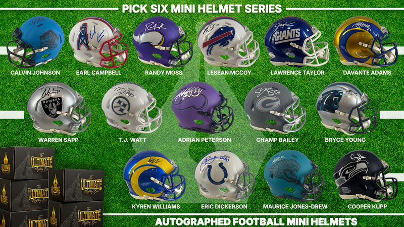 Pick Six NFL Mini Helmet Live Break Series