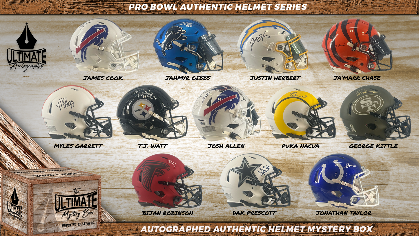 Pro Bowl Authentic Football Helmet Mystery Box Series