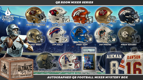Live Break #7 - *DOUBLE BOX BREAK* - ("QB Room") - Football Mixer Series