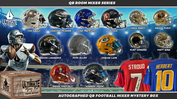 QB Room Autographed Football Mixer Series
