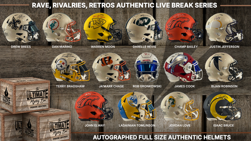 Rivalries, Retros, and Raves Authentic Helmet Live Break Series