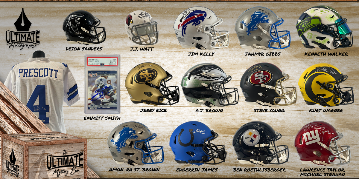 The High Level Mini Helmet Football Mystery Box! — Ultimate Autographs