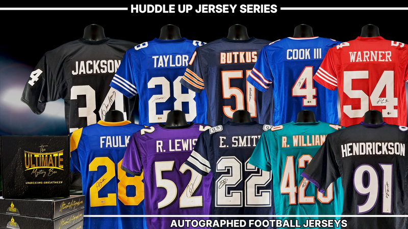 Huddle Up Autographed NFL Jersey Live Break Series
