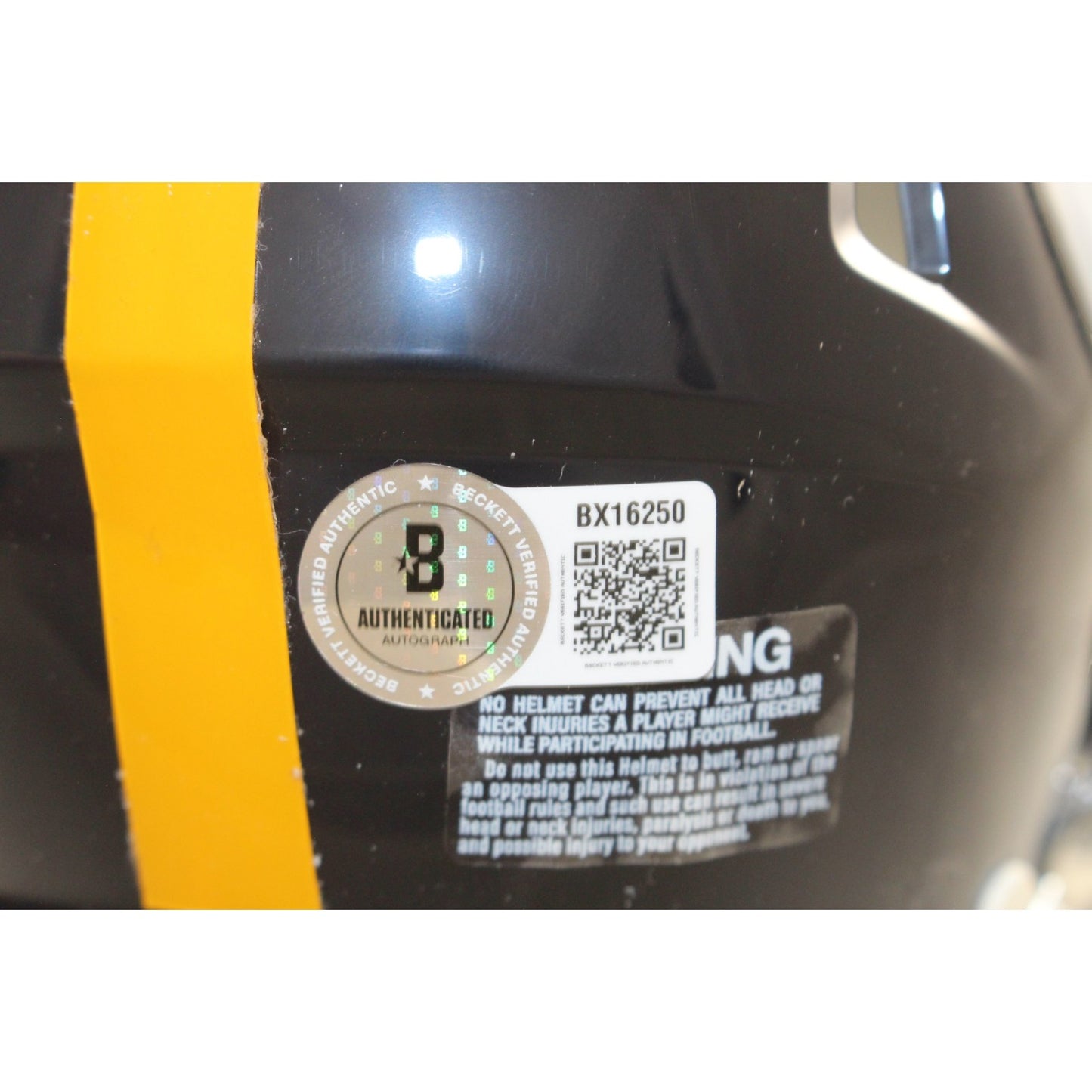 John Stallworth Autographed Pittsburgh Steelers Throwback Mini Helmet