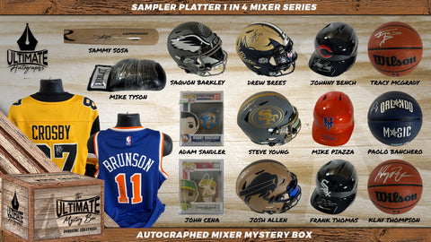 Live Break #1 - **DOUBLE BOX BREAK** - "Sampler Platter" - 1 in 4 Multi-Sport Mixer Mystery Box  - 12/26/2024 - 3:00 PM CT