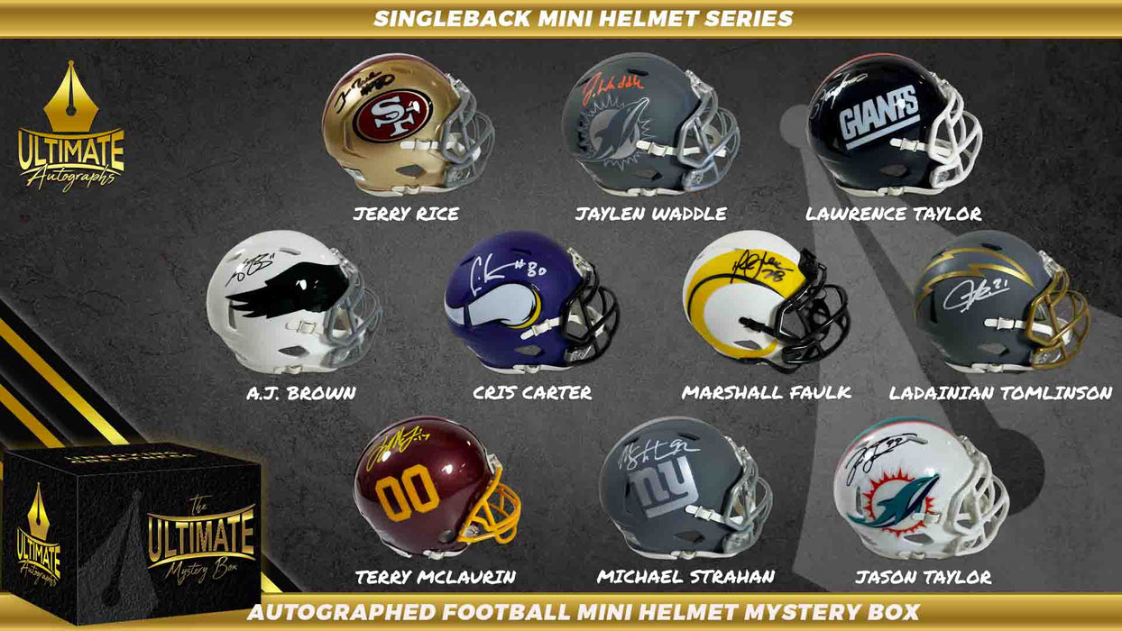 The High Level Mini Helmet Football Mystery Box! — Ultimate Autographs