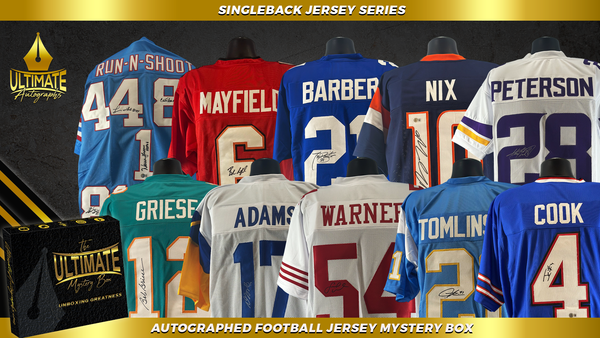 Singleback Autographed NFL Jersey Mystery Box Series