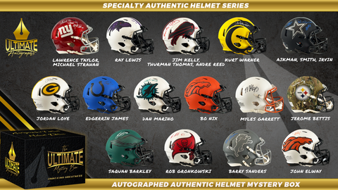 Live Break #6 - *DOUBLE BOX BREAK* - ("Specialty Authentic") - Autographed Full Size Helmet Mystery Box Series