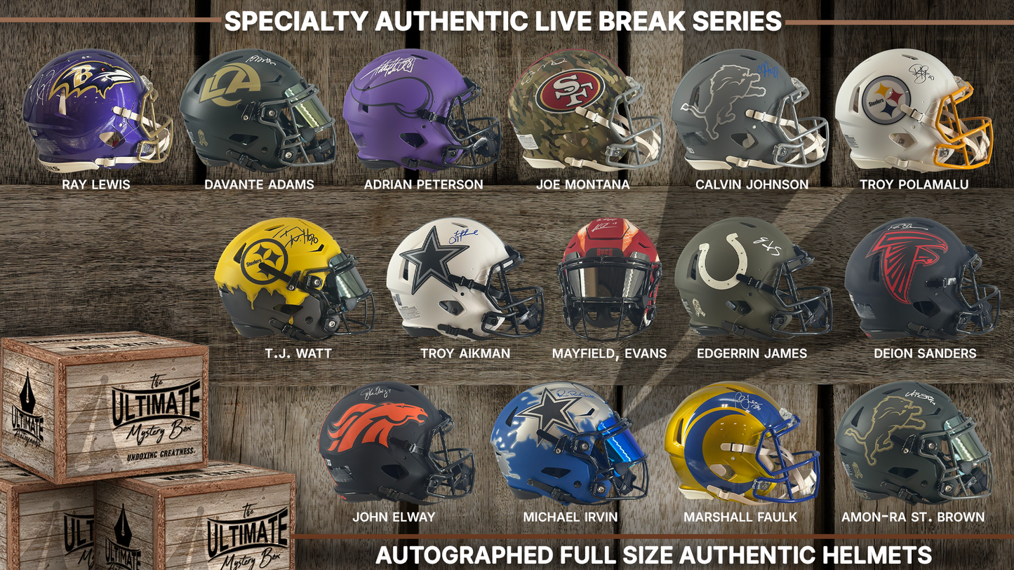 Specialty Authentic Helmet Mystery Box Series