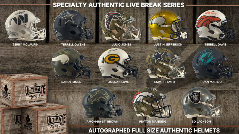 Specialty Authentic Helmet Live Break Series