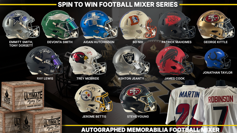 Spin to Win Football Mixer Live Break Series