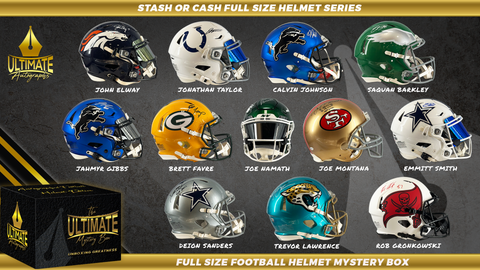 Live Break #2 - *DOUBLE BOX BREAK* - ("Stash or Cash") Full Size Football Helmet Series