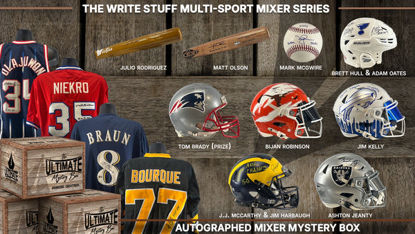 The Write Stuff Multi-Sport Mixer Mystery Box Series