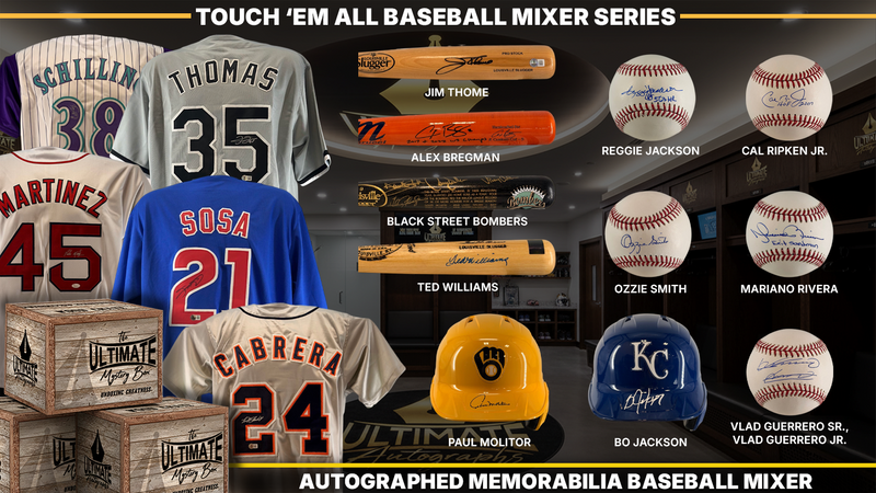 Touch 'em All Autographed Baseball Mixer Live Break Series
