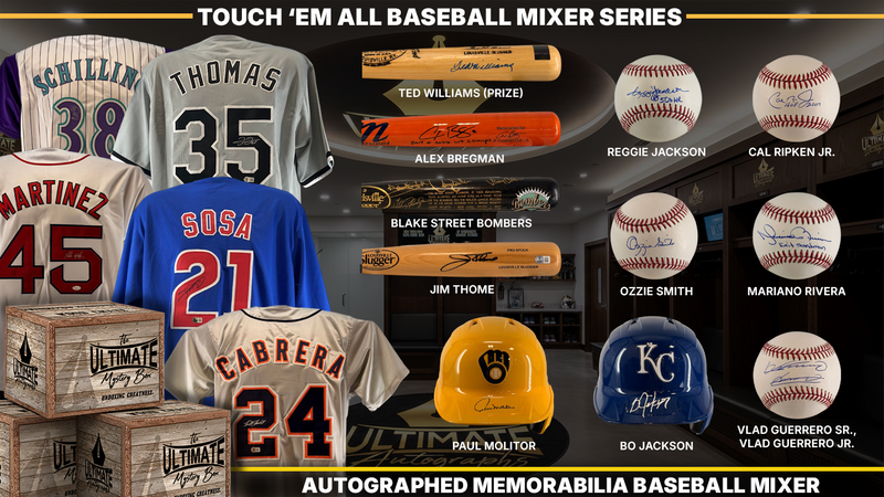 Touch 'em All Autographed Baseball Mixer Live Break Series