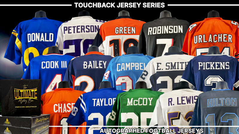 Touchback Autographed NFL Jersey Live Break Series