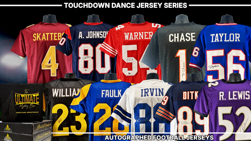 Touchdown Dance Autographed NFL Jersey Live Break Series