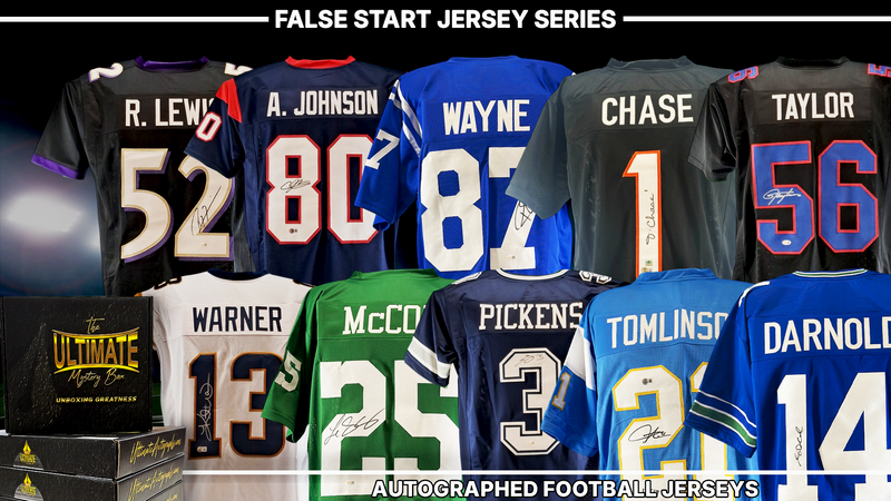 False Start Autographed NFL Jersey Live Break Series