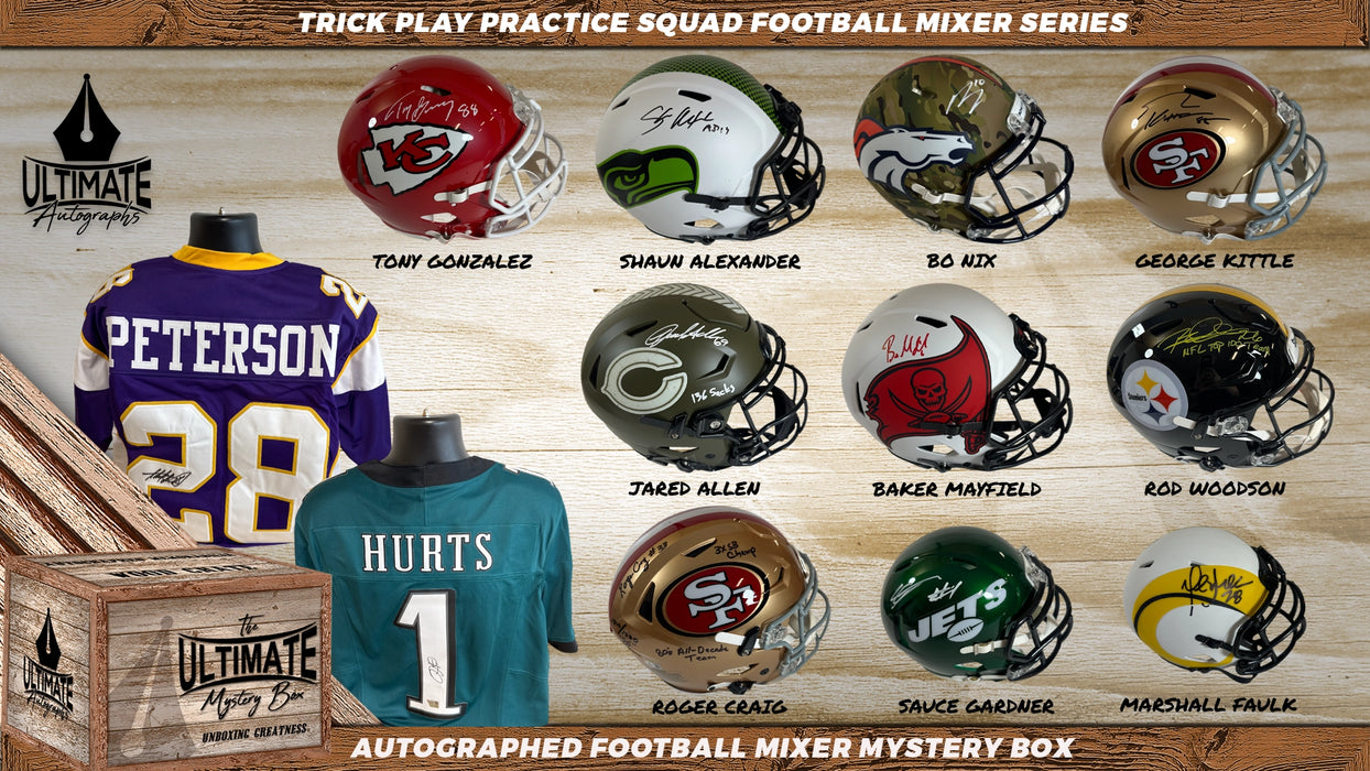 Live Break #1 - **DOUBLE BOX BREAK** - Trick Play Practice Squad Football Mixer Series! -  10/23/2024 - 3:00 PM CT