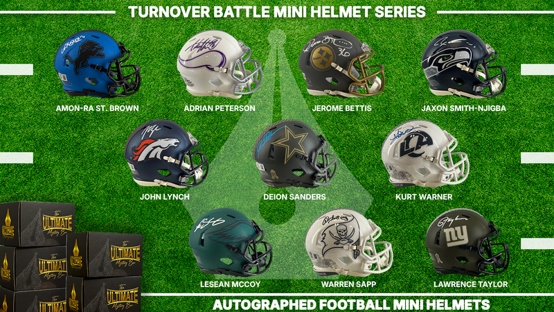 Turnover Battle NFL Mini Helmet Live Break Series