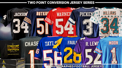 Two Point Conversion Autographed NFL Jersey Live Break Series