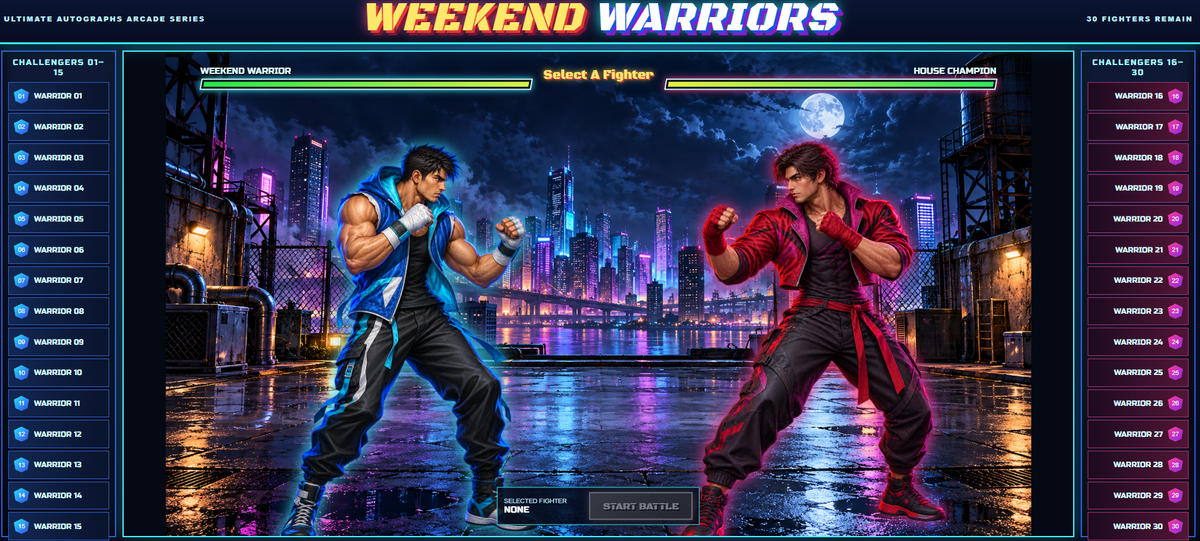 Weekend Warrior Multi-Sport Mixer Live Break Series