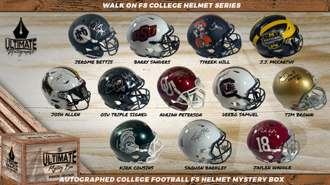 Live Break #1  - Walk On! (WINNER TAKES ALL) - College Football Full Size Helmet Series! - 7/27/2024 - 12:00 PM CT
