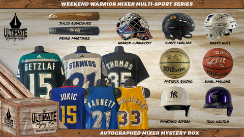 Live Break #6 - **DOUBLE BOX BREAK** - ("Weekend Warrior!") - Multi-Sport Mixer Mystery Box