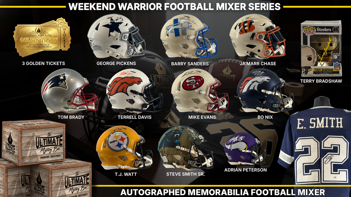 Weekend Warrior Stash or Cash Football Mixer Live Break Series