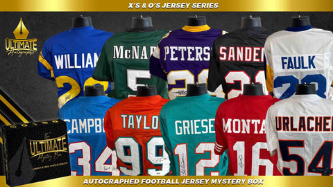 Live Break #1 - Autographed Football Jersey Mystery Box - "X's and O's"  - 10/22/2024 - 12:00 PM CT